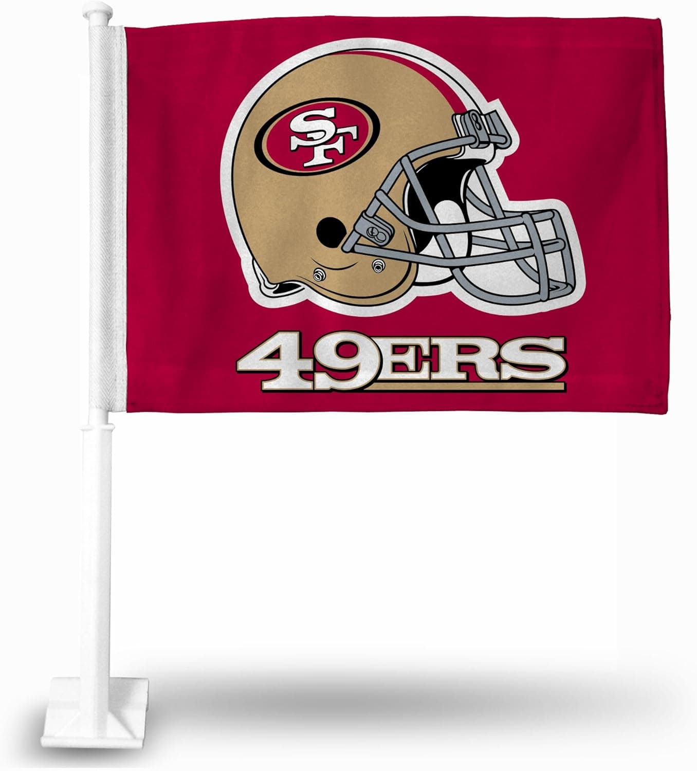 San Francisco 49Er'S Car Flag Helmet