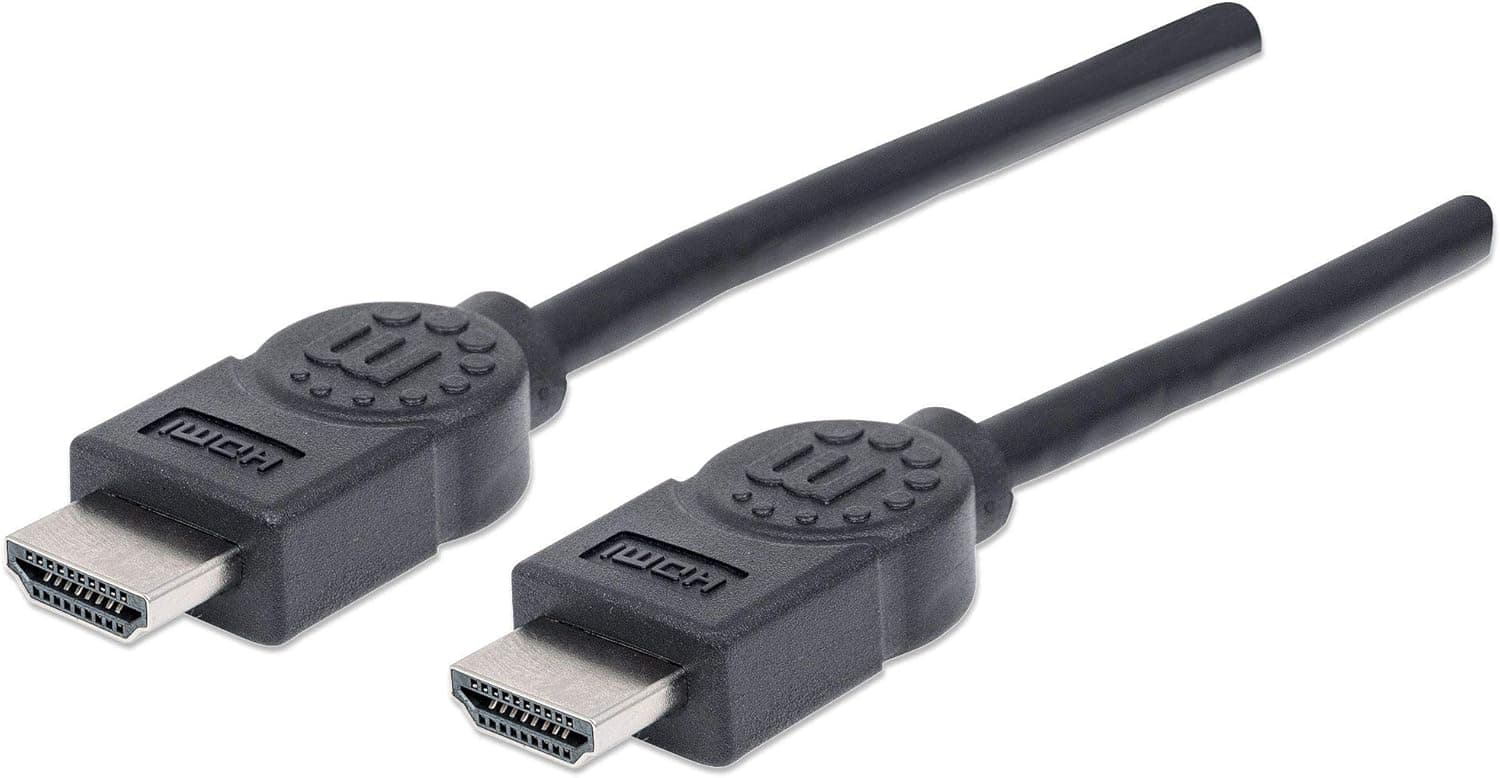 Manhattan 306119 High Speed HDMI Cable, M-M, 1.8-Meter,Black