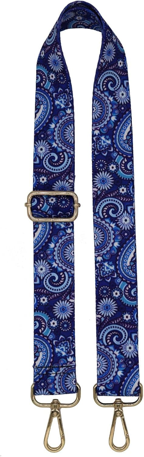 Wide Replacement Shoulder Straps Adjustable Purse Handbags Crossbody Guitar Style