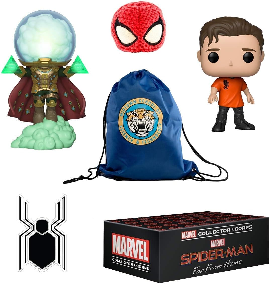 Funko Marvel Collector - Spider-Man Far from Home Subscription Box July 2019 Theme