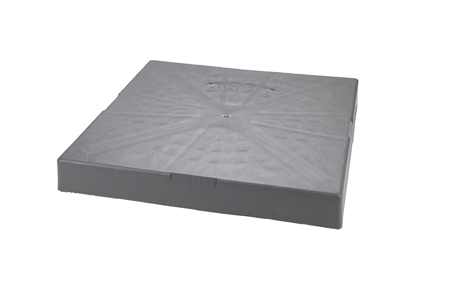 Diversitech E Lite Plastic Equipment Pad for HVAC Systems, 24" x 24" x 3", Gray (EL2424-3)