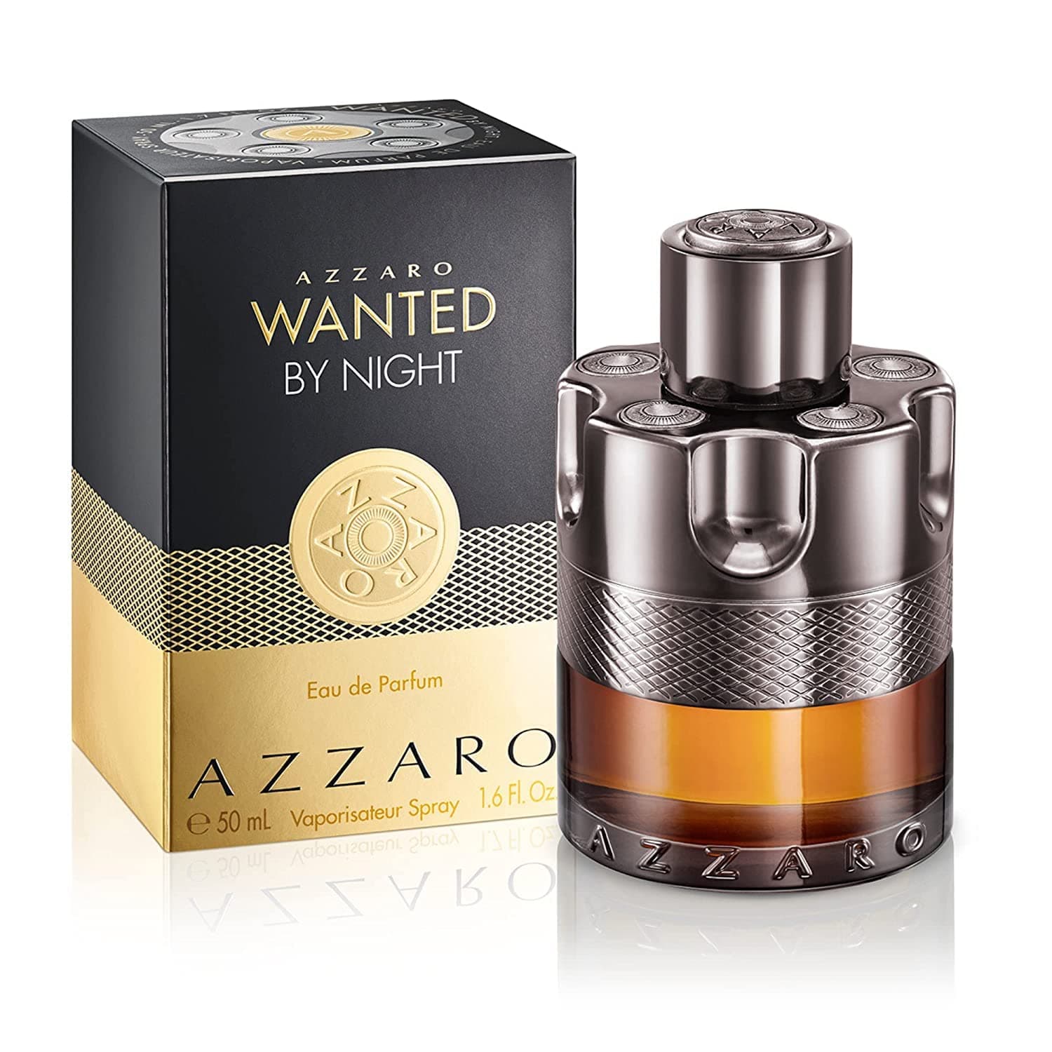 Azzaro Wanted By Night Eau de Parfum - Mens Cologne - Woody, Oriental & Spicy Fragrance