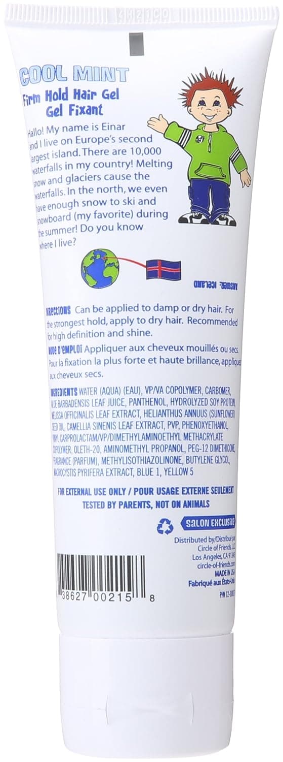 Circle of Friends Einar's Arctic Freeze Firm Hold Gel, 4 oz