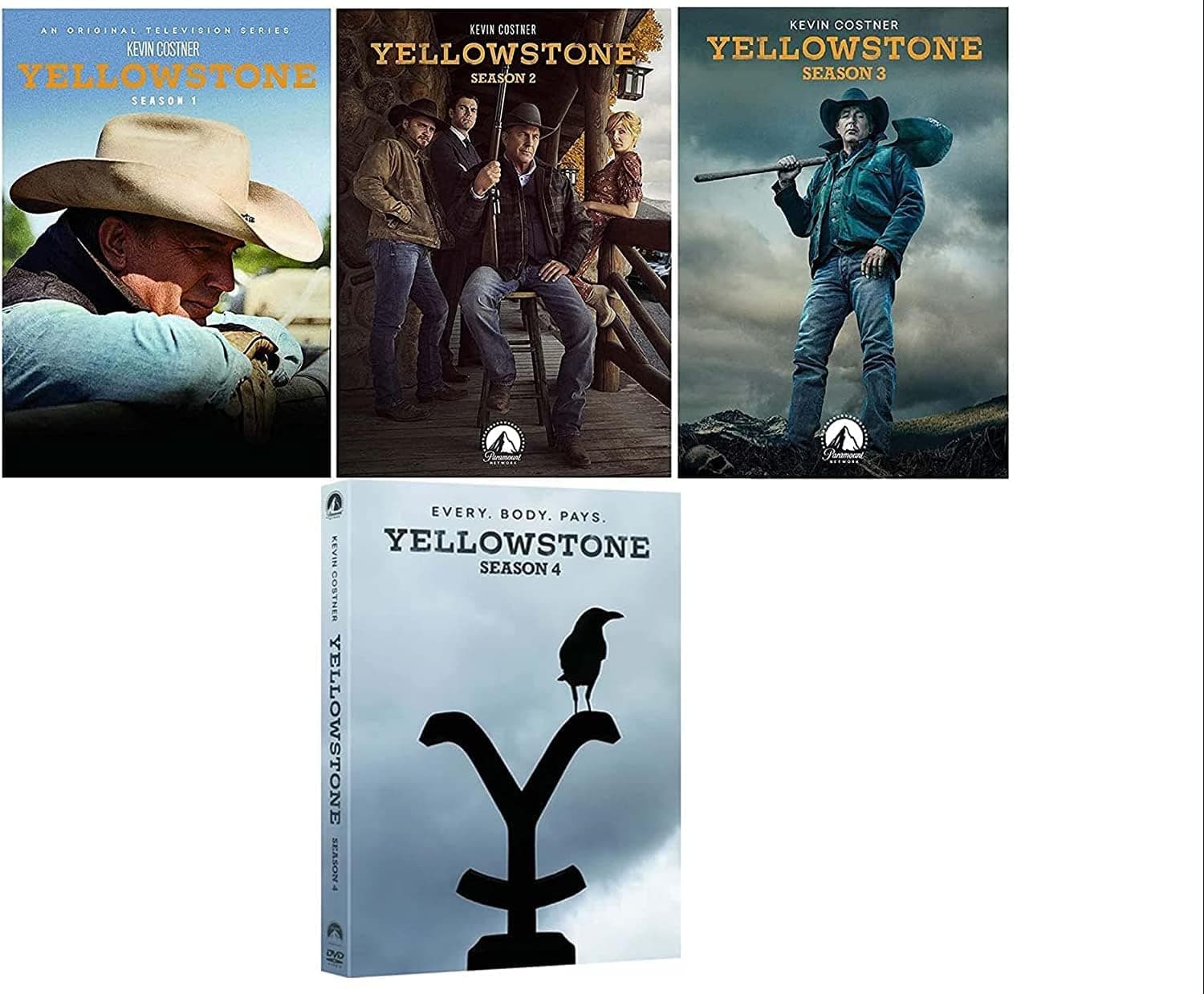 Yellowstone Season 1-4 Box Set [2022]