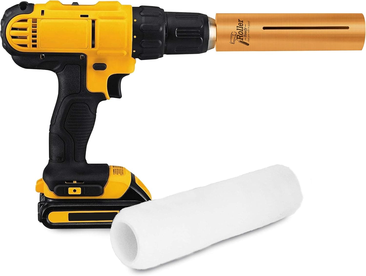 Roller Ready Aluminum Pro Paint Roller Cover Cleaner. Cleans Rollers up to 18". Perfect for Professionals or DIY Painters.