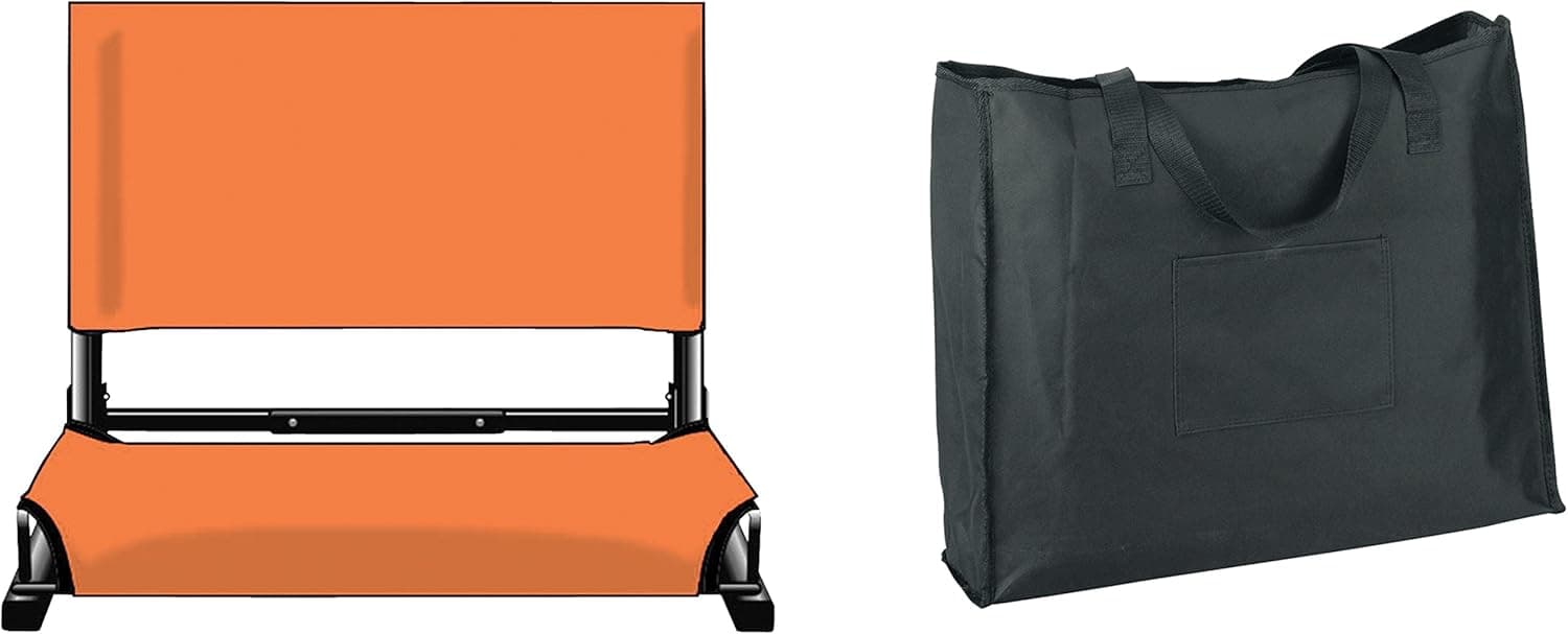 Markwort Wide Stadium Chair with Black Carrying Bag