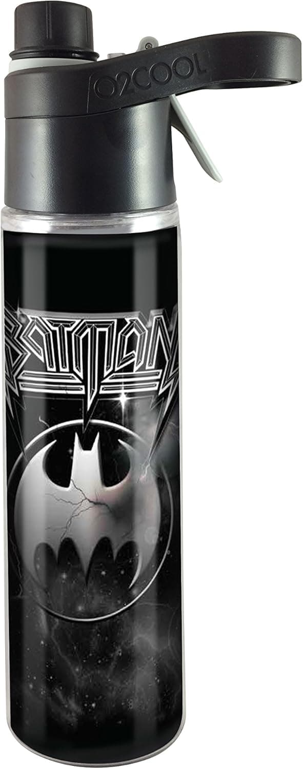 O2COOL Insulated Prism Bottle with Windsor Mist 'N Sip Top 20 oz., Batman