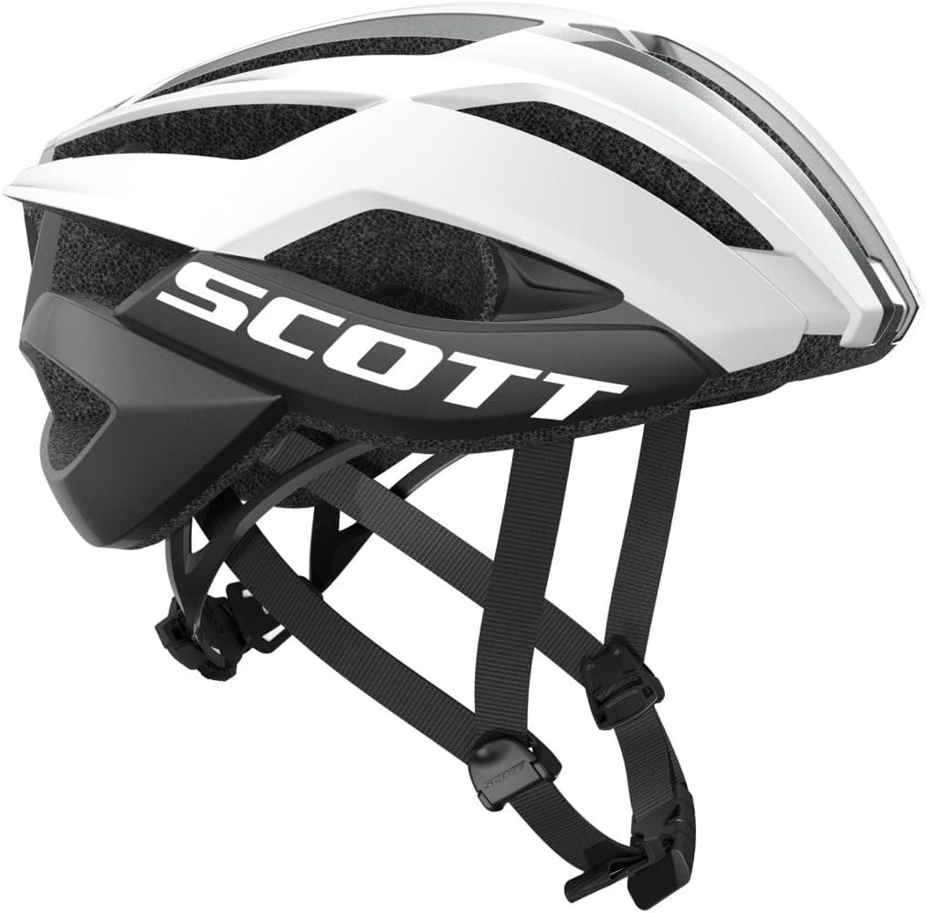 Scott Arx PLUS Bike Helmet - White/Black Small