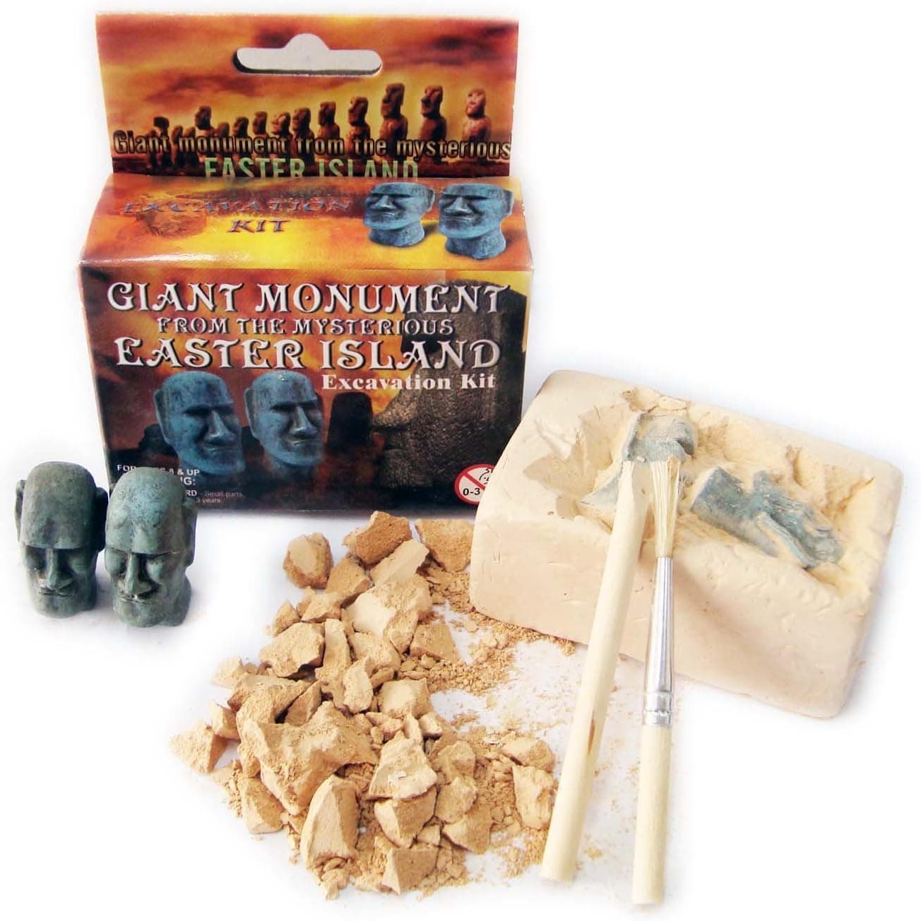 Easter Island Monument Excavation Kit
