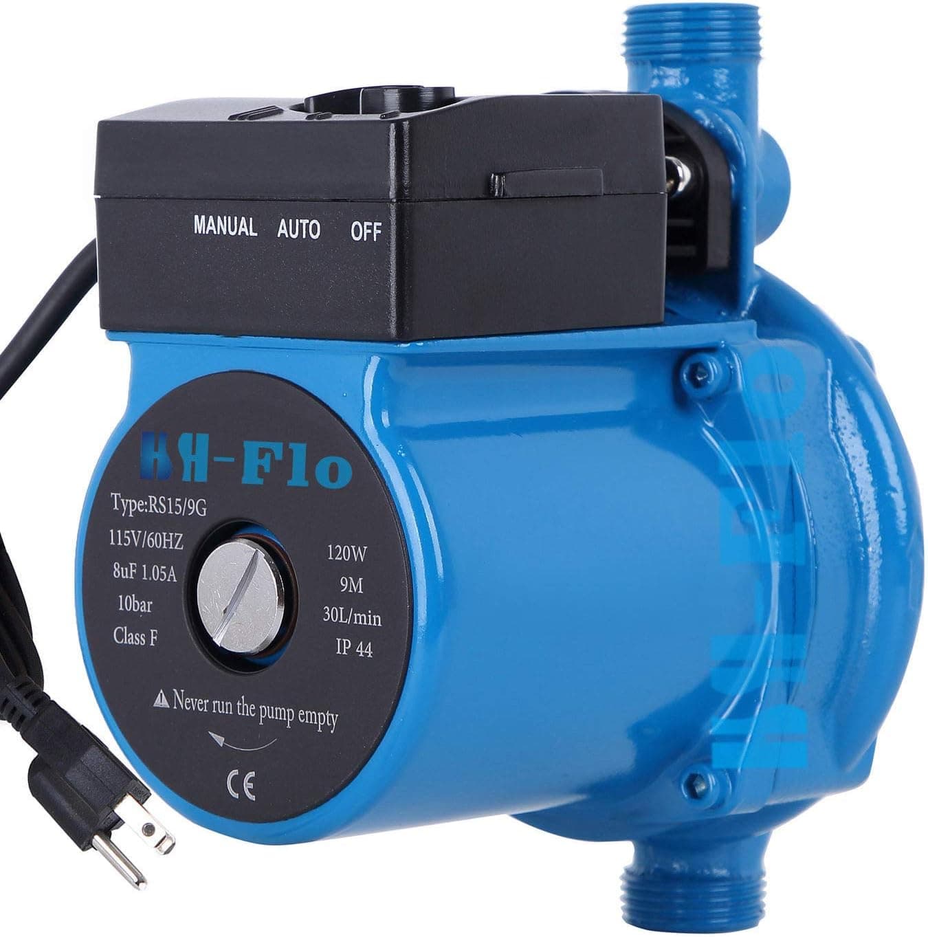 HSH-Flo 3/4'' 110V/120Vac 29Ft Head Circulator Pump Auto Hot Water Circulation Pump