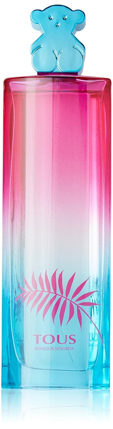 TOUS Bonjour Senorita Eau de Toilette Spray for Women, 3 Ounce, Multicolor (43004000)