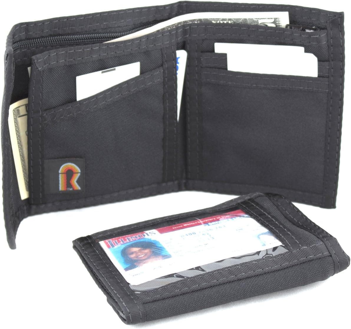 ORIGINAL BIFOLD WALLET W/ ID WINDOW / BLACK