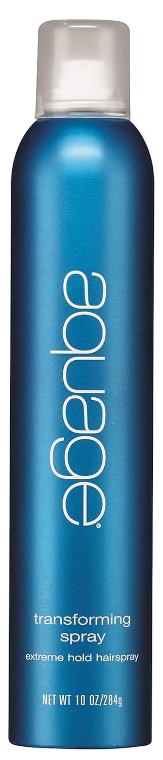 AQUAGE Transforming Spray Extra Hold, 10 Oz, Firm-Hold Aerosol Finishing Spray Adds Texture, Volume, and Lift on Dry Hair, Perfect for Hairstyles with a Fresh, Random Look