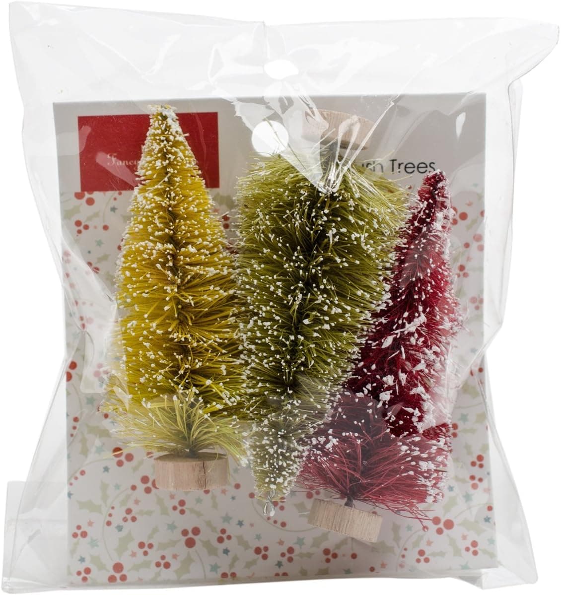 Fancy Pants Designs 3" Bottle Brush Trees, 3"