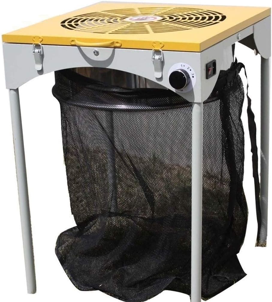 YOLO Stores Hydroponics Leaf Trimmer Hydroponic Bud Trimming Reaper with 6 Extra Blades and Bag, 3 Speeds Pro Machine 110V By
