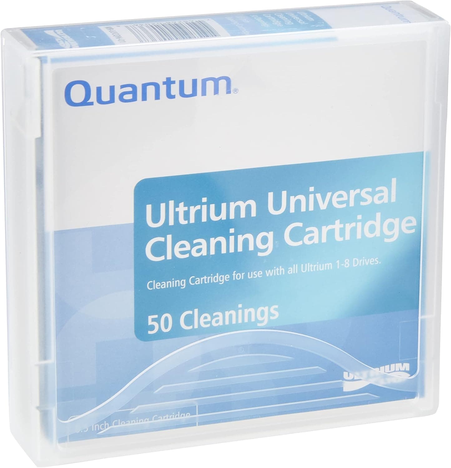 Quantum LTO Ultrium x 1 - Cleaning Cartridge (MR-LUCQN-01), Black