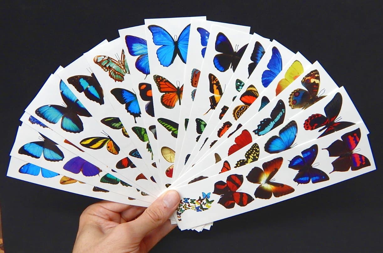 Temporary Butterfly Tattoos – (All 16 Sheets)