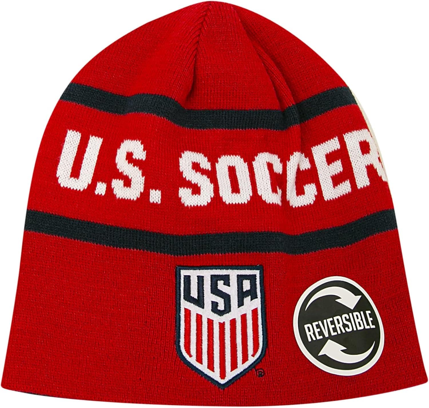 Icon Sports U.S. Soccer USMNT Adult Unisex Reversible Beanie