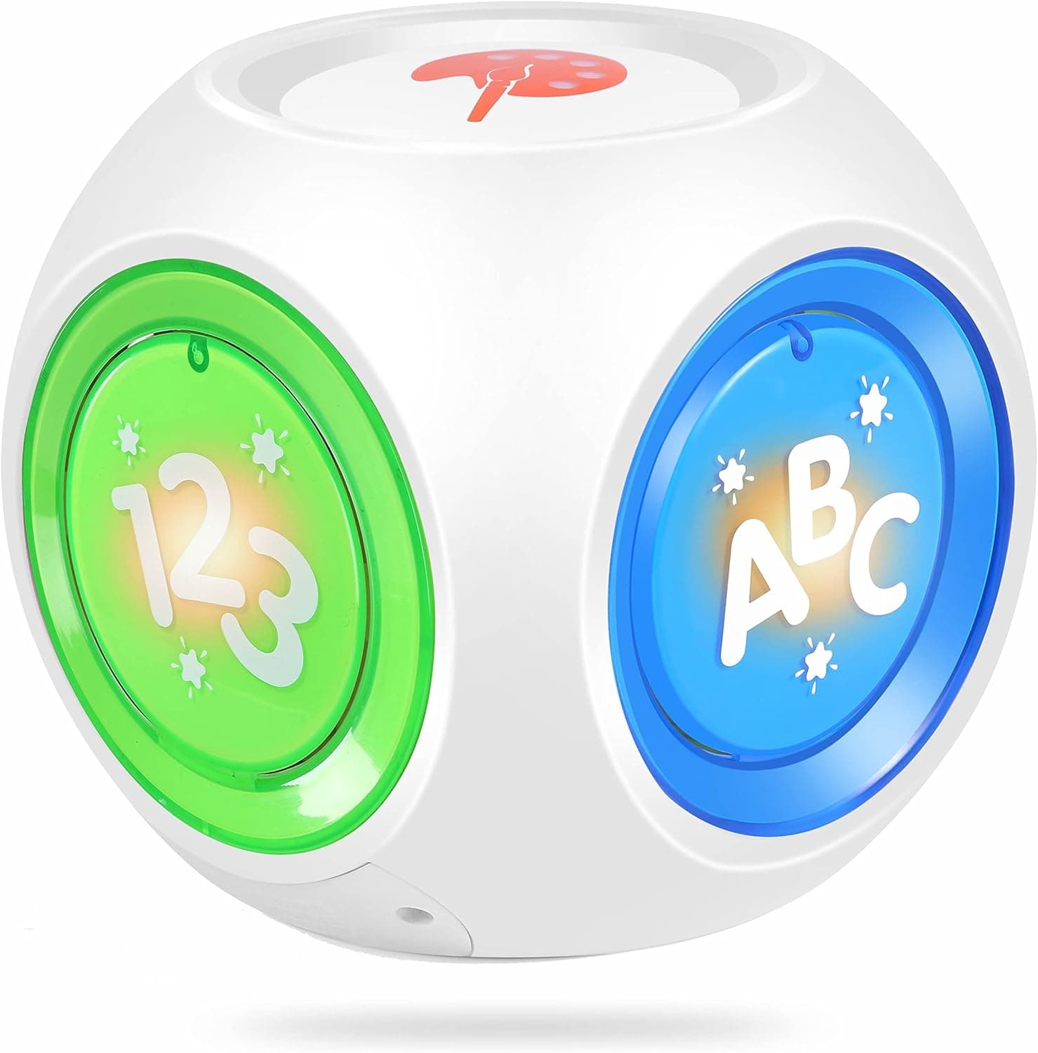 Smart Learning Cube Toy for Kids -Interactive Educational Light Up Toy, Learn Songs, Alphabet, Numbers, Animals, Instruments, Colors | Ideal for Children 6 Months+, Baby Toys -Toddler Toys