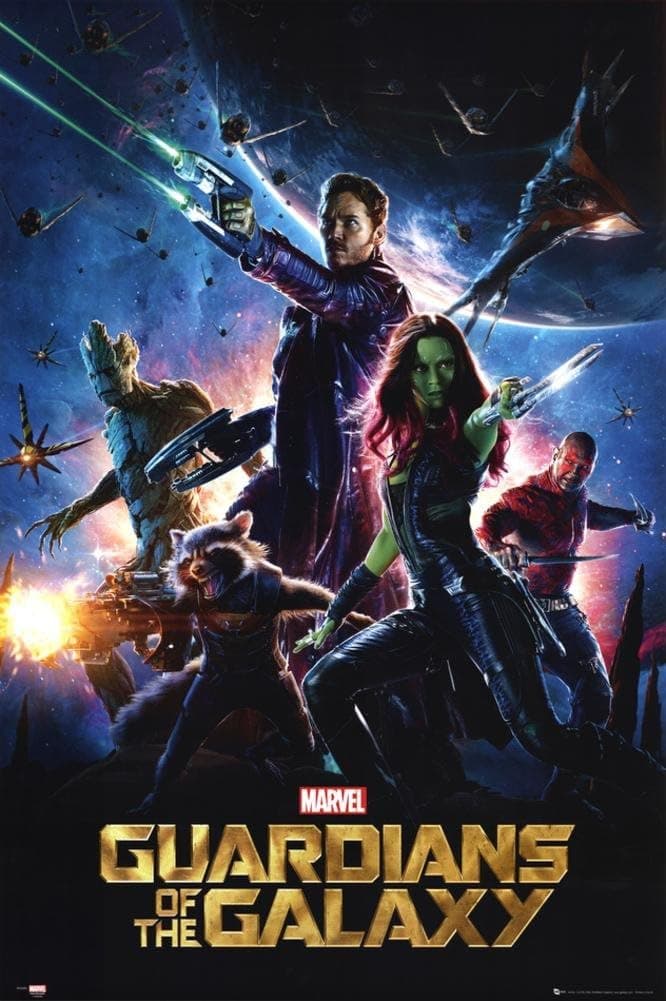 Guardians Of The Galaxy Poster 24 x 36in