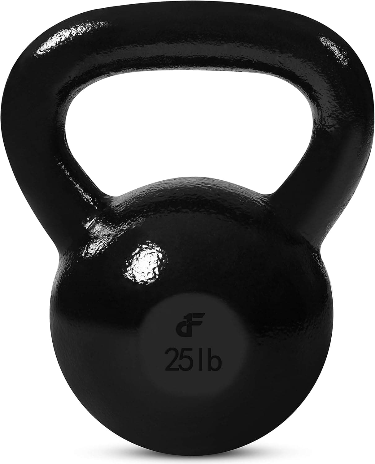 Day 1 Fitness Kettlebell Weights Cast Iron - 11 Sizes Options, 5lbs-60lbs - Ballistic Exercise, Core Strength, Functional Fitness, Weight Training Set - Free Weight, Equipment Accessories