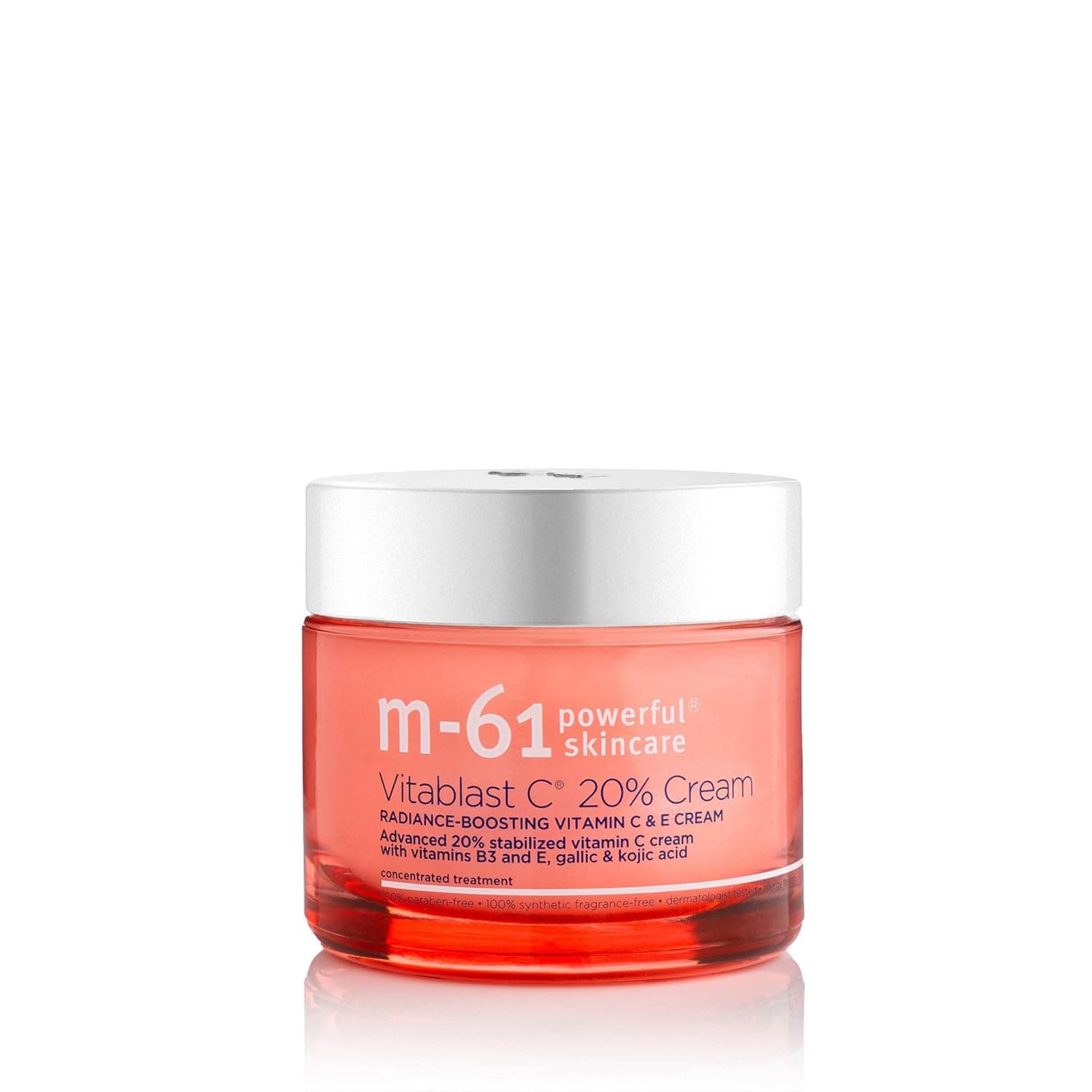 M-61 Vitablast C® 20% Cream - Advanced, radiance-boosting 20% stabilized vitamin C cream with vitamins B3 and E, gallic & kojic acid