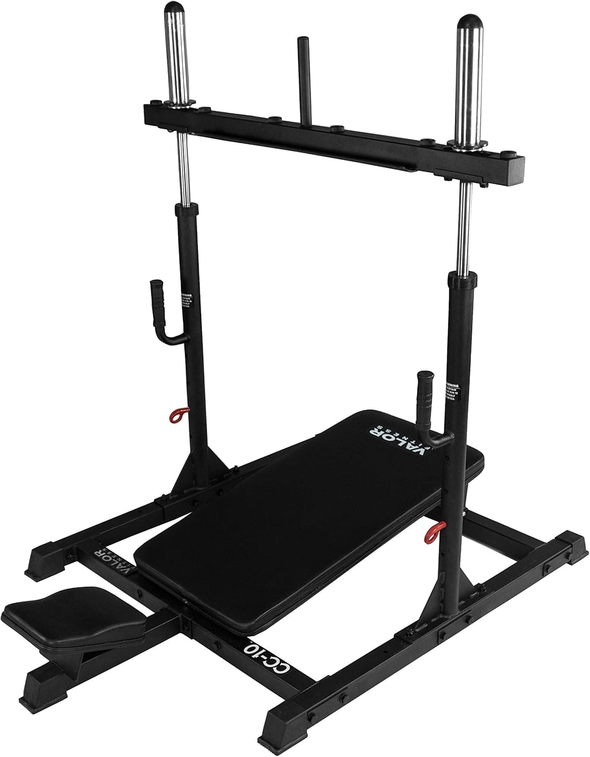 Valor Fitness Vertical Leg Press Machine - CC-10 Home Gym Squat Machine Strengthens and Tones Glutes, Hamstrings, and Calves