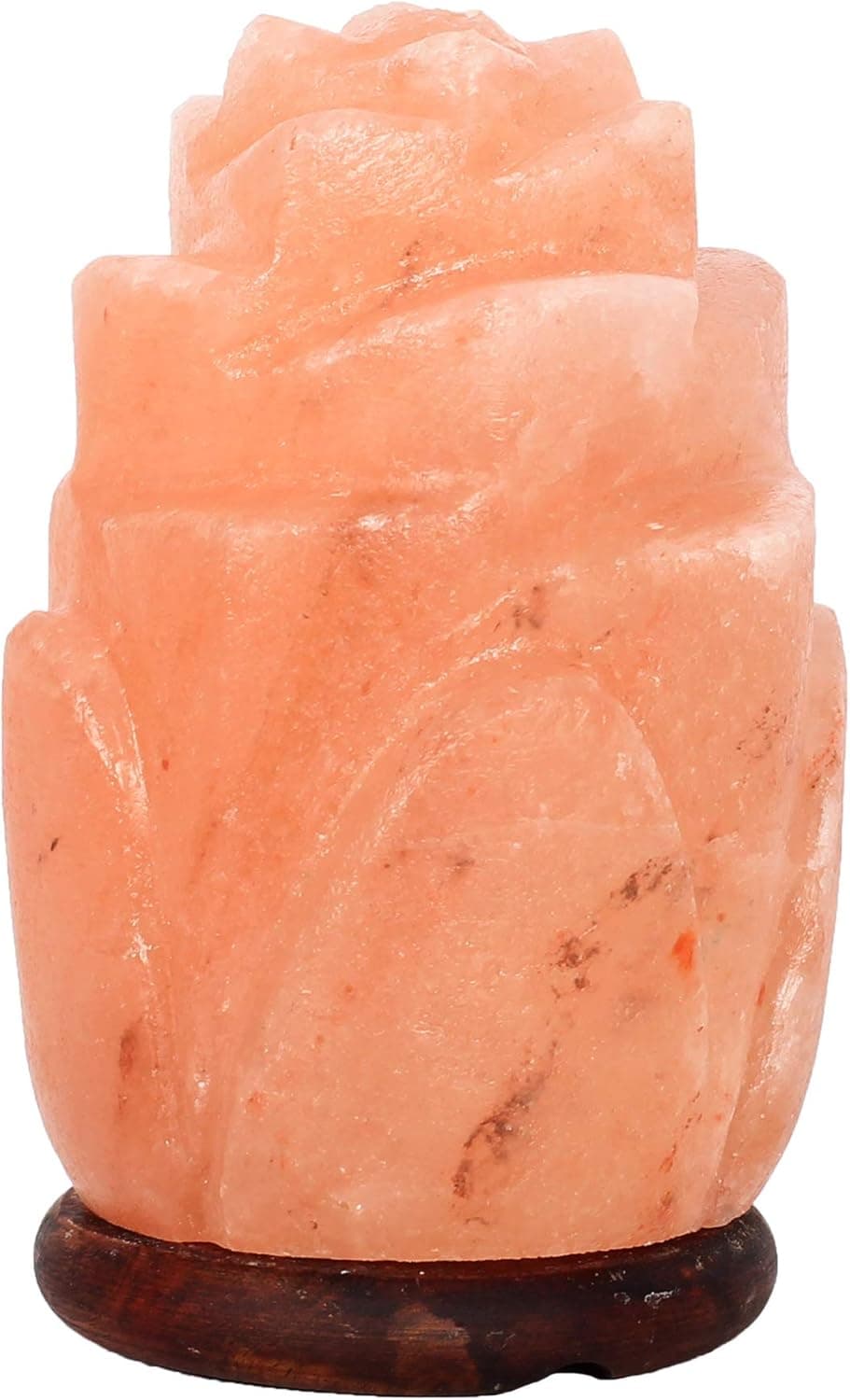 Decrum Flower Natural Hymalain Salt Lamps for Gift - Natural Crystal Rock Lamp for Gifts | FlowerStone