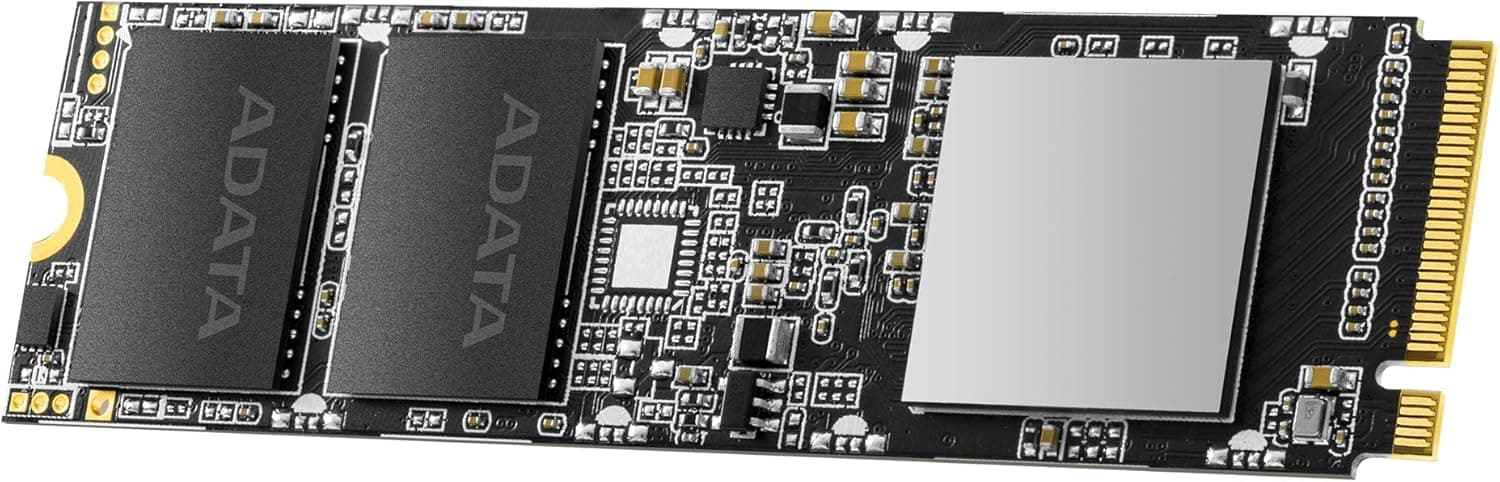 ADATA XPG SX8100 512GB 3D NAND NVMe Gen3x4 PCIe M.2 2280 Solid State Drive R/W 3500/3000MB/s SSD (ASX8100NP-512GT-C)