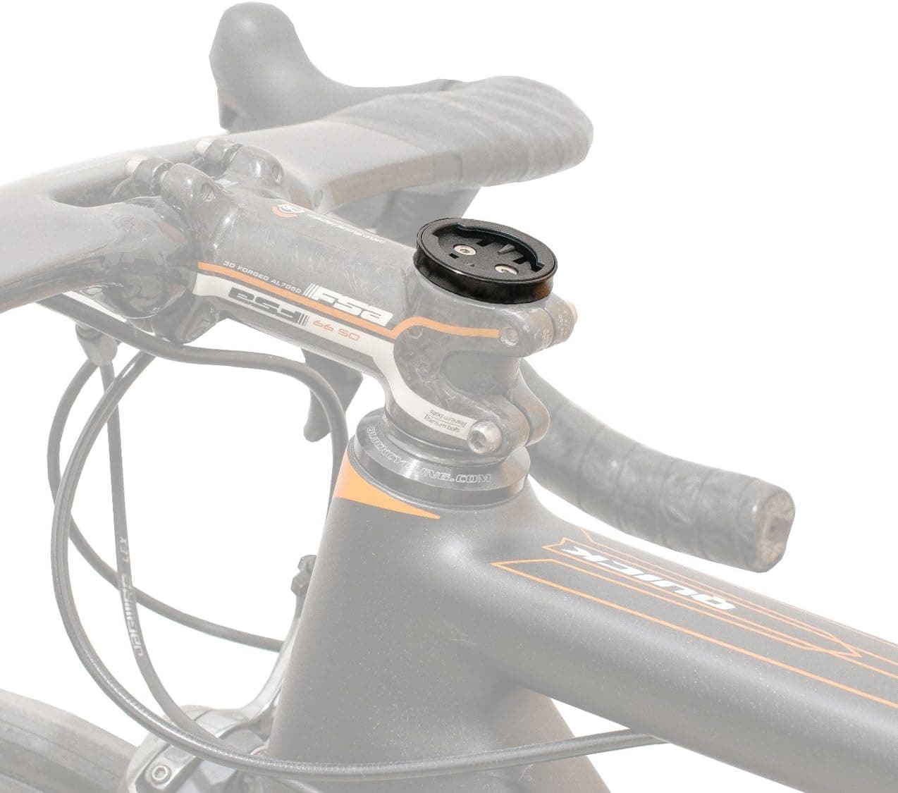 Thinvik Bicycle Stem Headset Top Cap Mount for Wahoo Mini Wahoo Elemnt & Elemnt Bolt,Elemnt Roam GPS Bike Computer - Aluminum Alloy CNC(Basic)