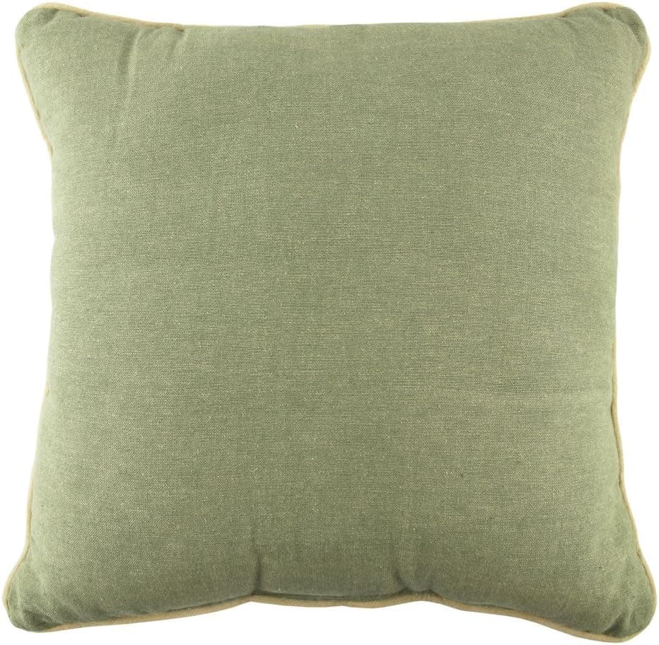 Park B. Smith West Lake 18 by 18-inch Decorative Pillow, Dark Sage