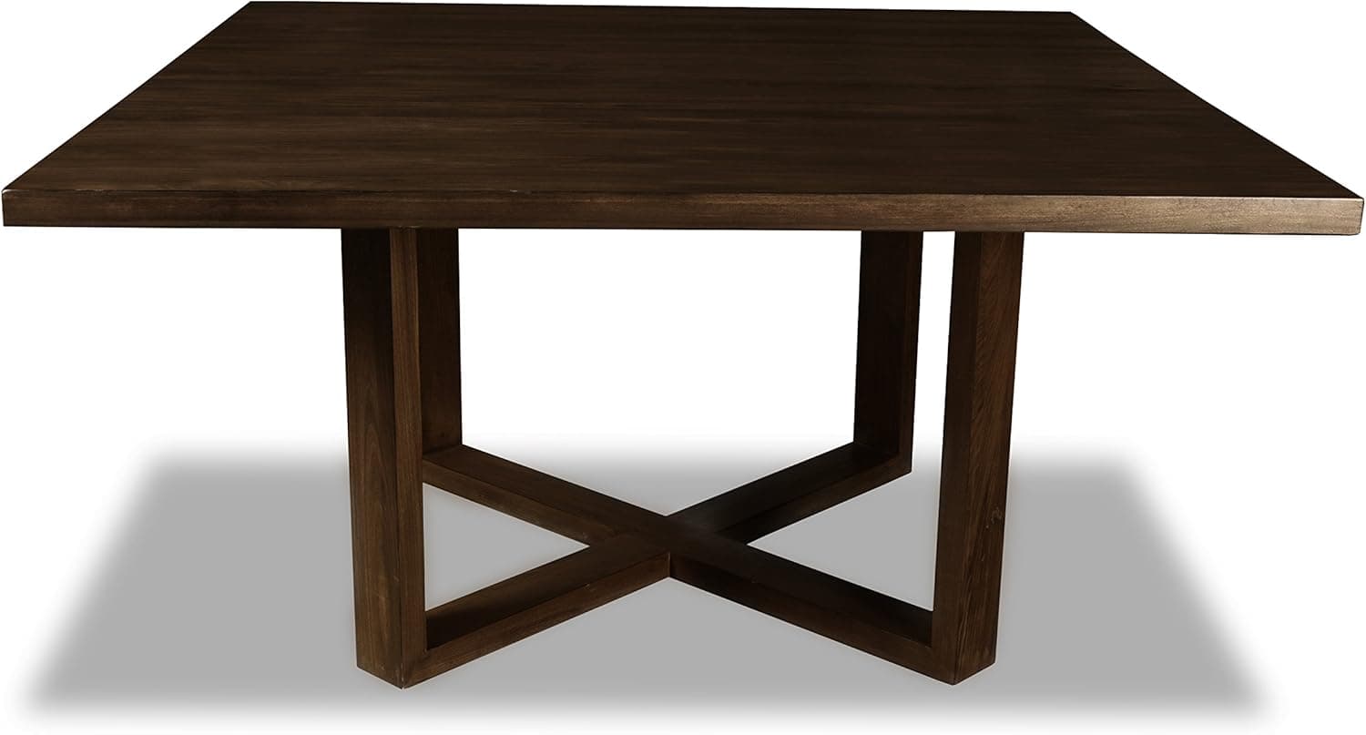 South Cone Home Gail Square Dining Table 60" Walnut