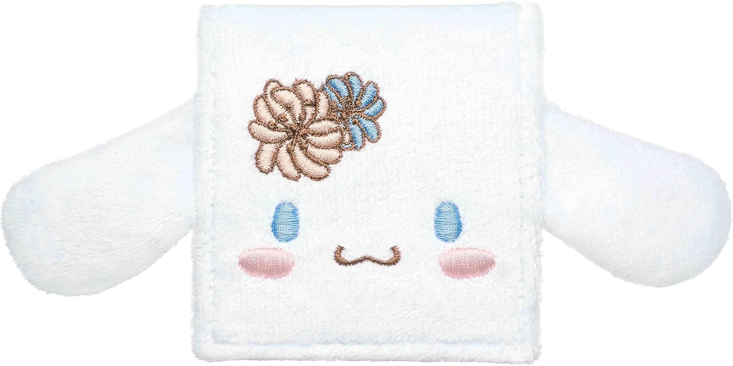 Paul & Joe Furry Compact C - Limited-Edition Cinnamoroll Collection - Compact Only - Features Cinnamoroll and His Adorable Floppy Ears - Compatible With Pressed Blush and Eye Color Duo