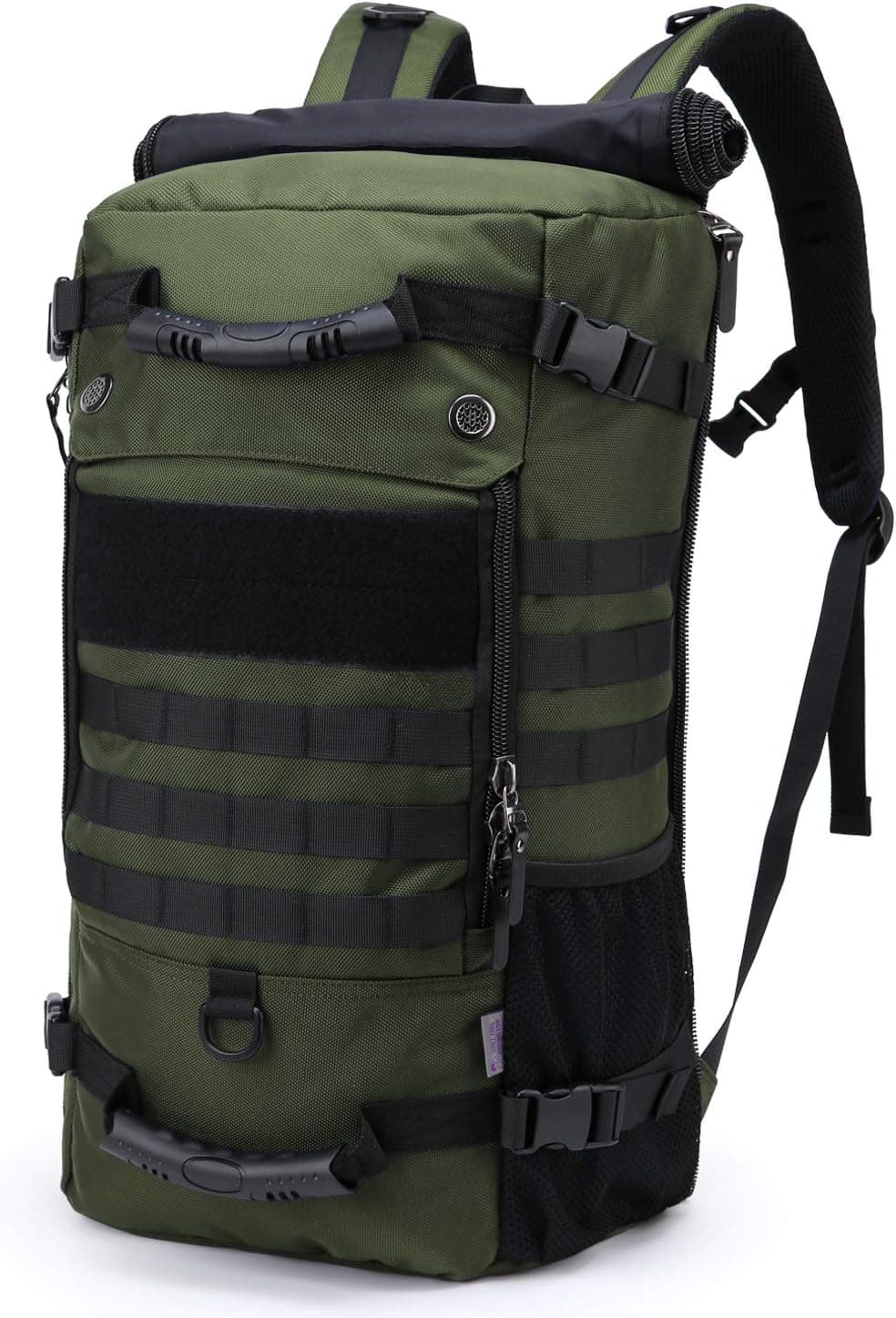 Mardingtop Duffle Backpack 40L Molle Travel Sports Gym Carry-On Backpack for Unisex