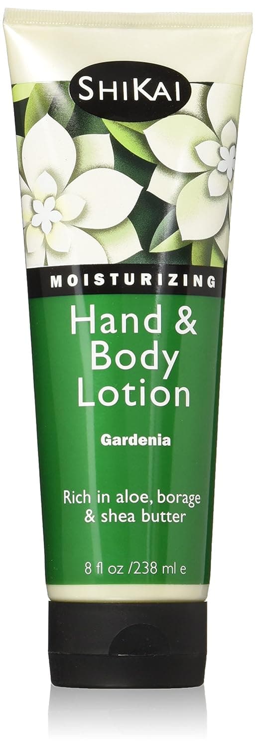 ShiKai - Gardenia Hand & Body Lotion, Plant-Based, Perfect for Daily Use, Rich in Botanical Extracts, Makes Skin Softer & More Hydrated, Mildly Formulated for Dry, Sensitive Skin, Thick Texture (8 oz)
