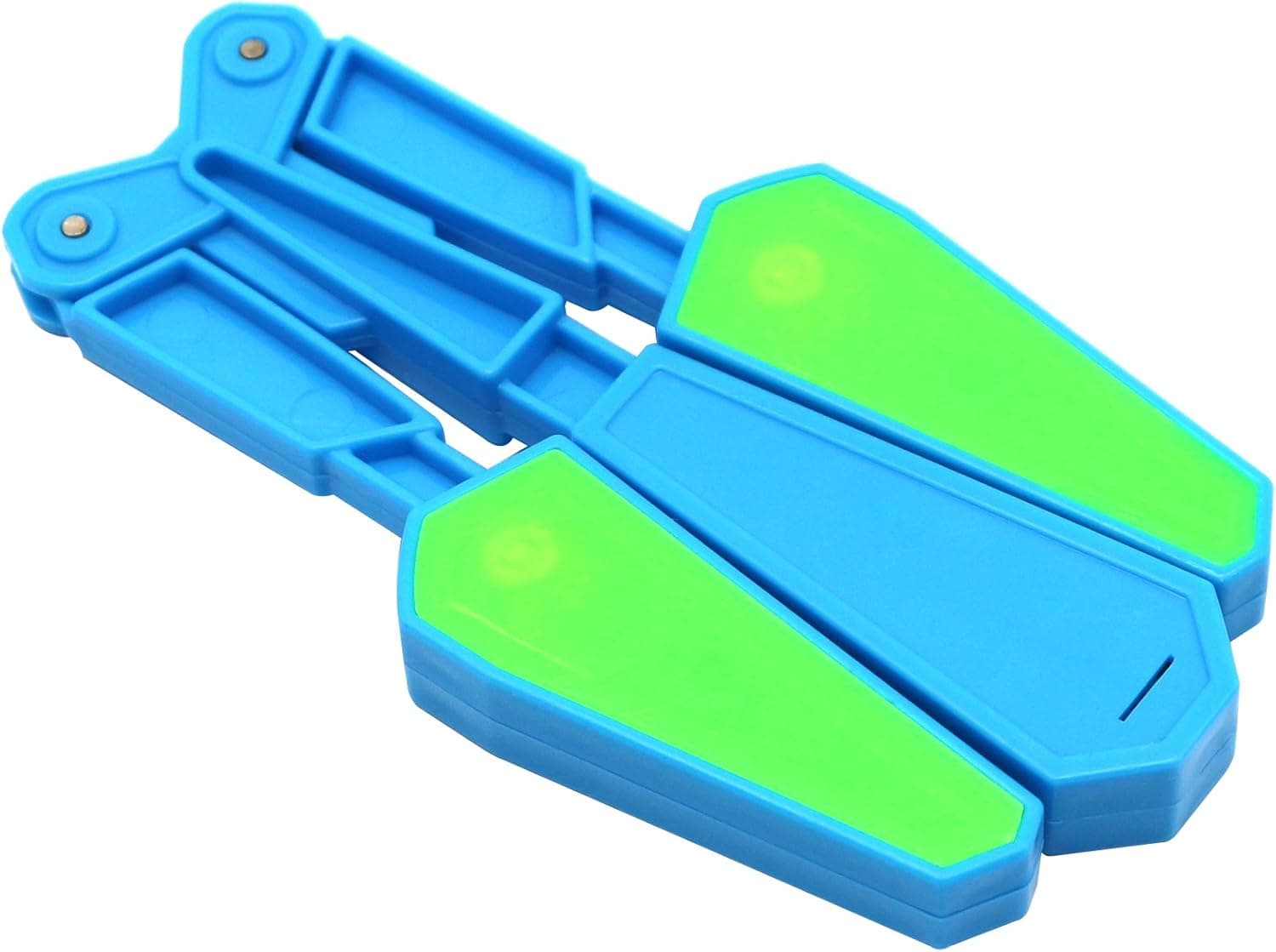 Flip Finz LED Finger Flip Finz Decompression Fidget Toys for Finger Exercises,Exercise Your Concentration, Coordination and Patience(Blue)