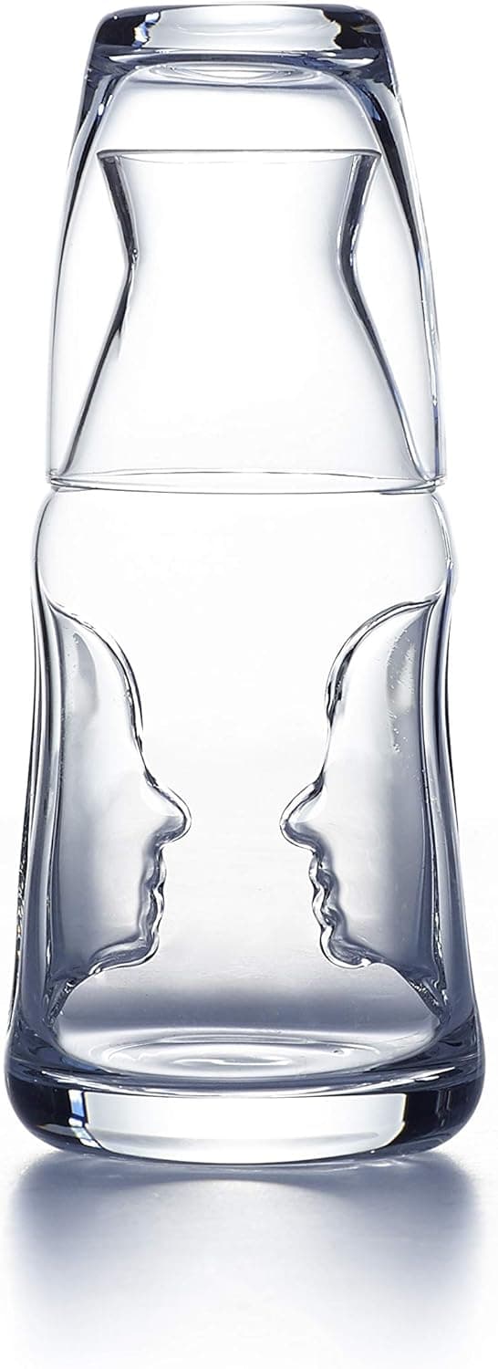 Visage Face To Face Bedside Carafe and Glass Set