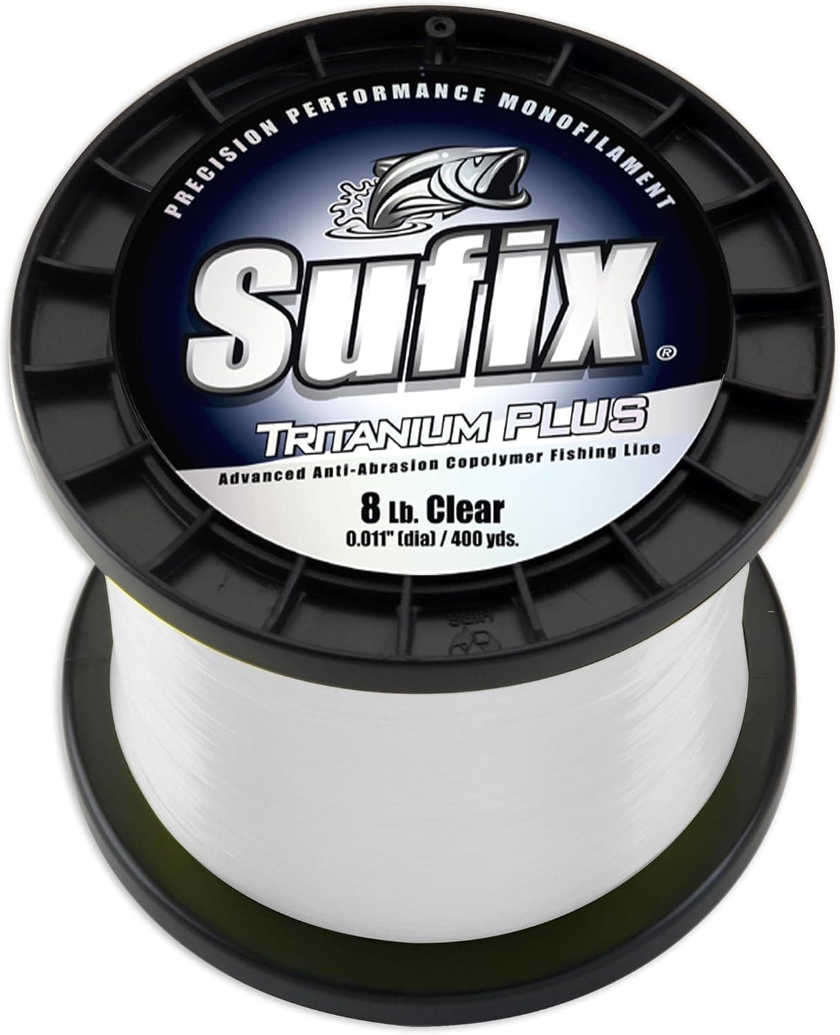 Sufix Tritanium Plus 1/4-Pound Spool Size Fishing Line (Clear, 17-Pound)