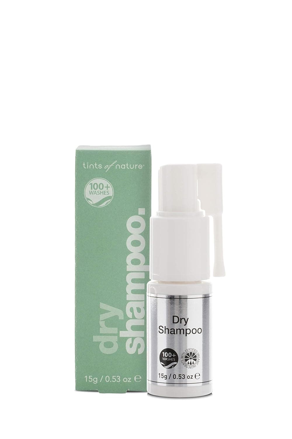 Tints of Nature Natural and Organic Dry Shampoo, Instantly Refreshing, Softer and Smoother Hair, 1 x 15g