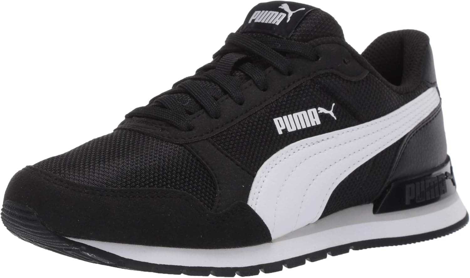 PUMA Unisex-Child ST Runner Hook and Loop Little Kid Sneaker