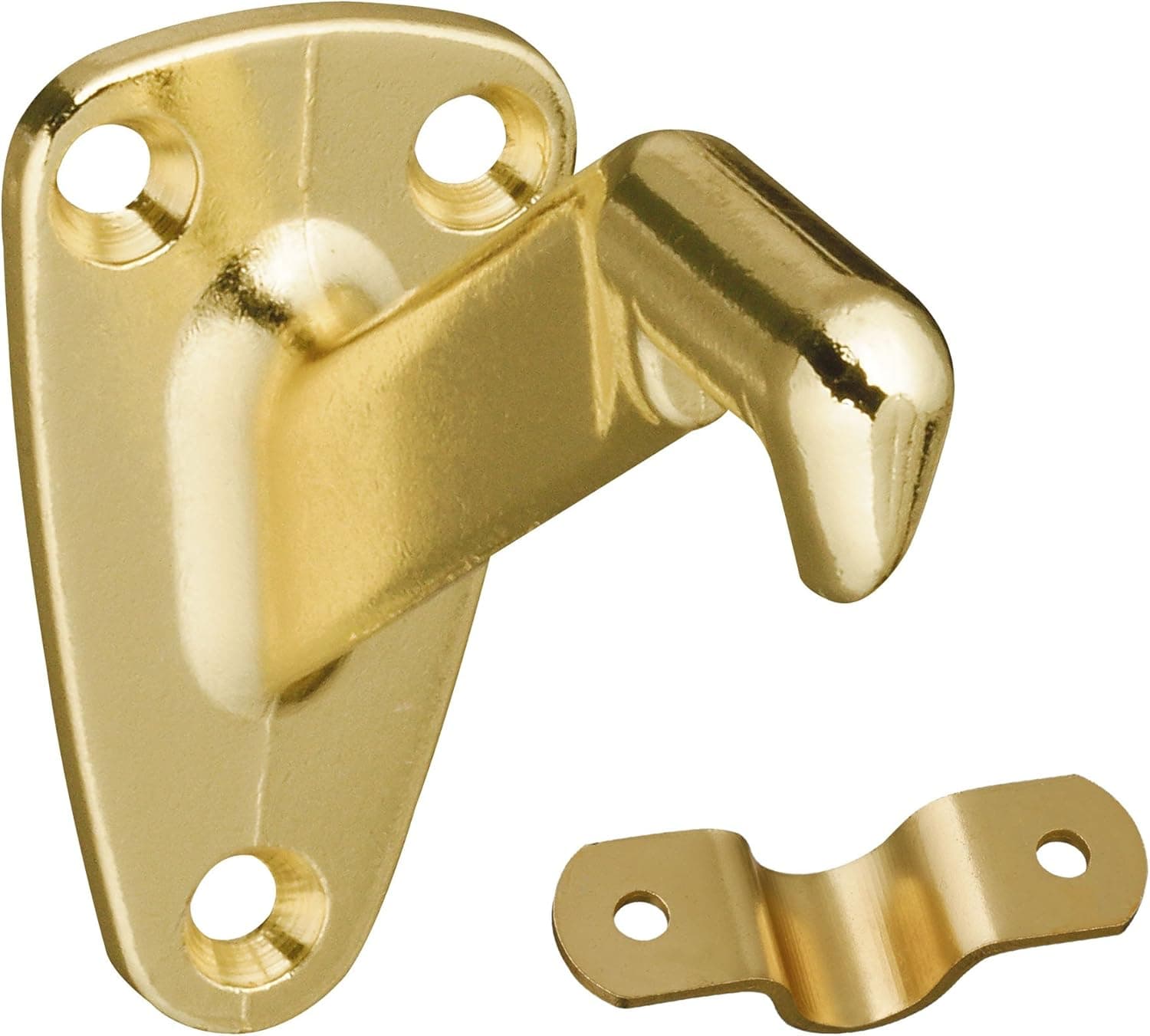 Stanley Hardware S756-052 7094 Heavy Duty Handrail Bracket in Brass