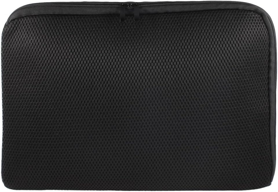uxcell 15inch 15.4inch 15.6inch Black Mesh Notebook Sleeve Bag Case for HP Pavilion