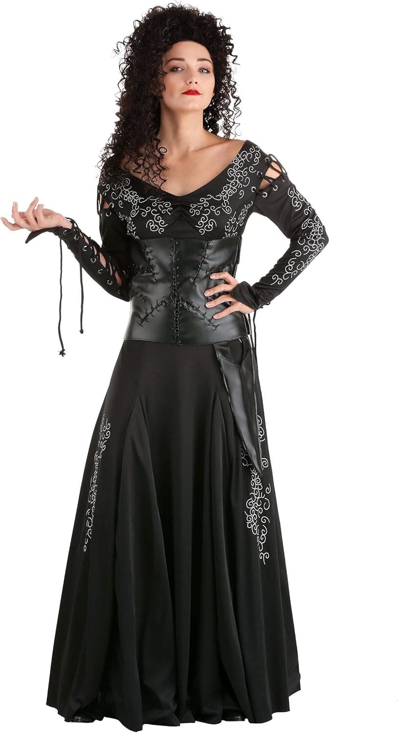 Charades womens Harry Potter Women's Bellatrix Lestrange Costume