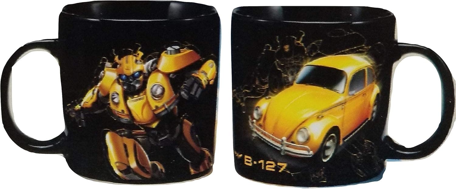 Transformers Bumblebee B-127 Heat Reactive 20 oz. Ceramic Coffee Mug