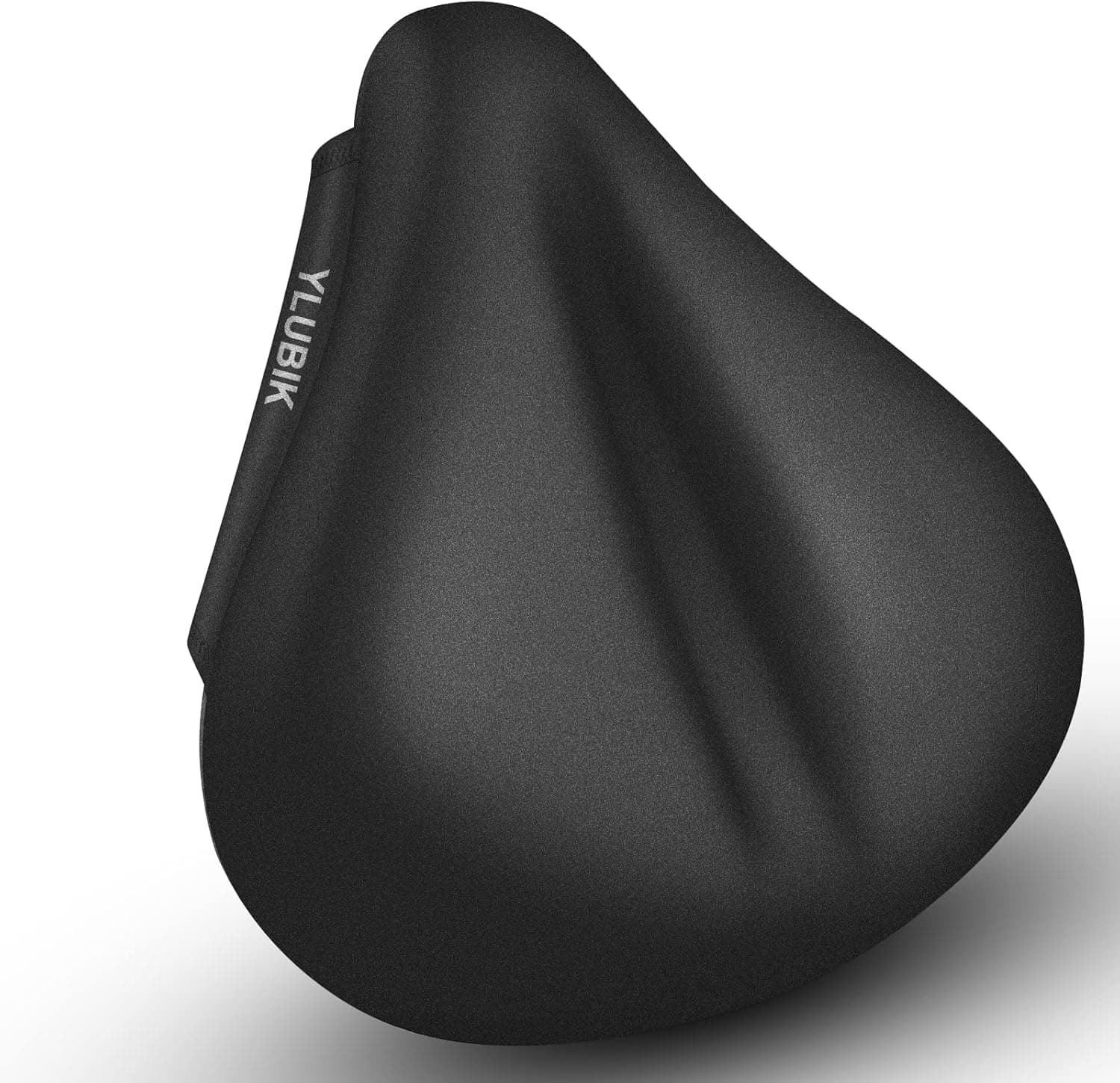 YLuBik SW1 Gel Bike Seat Cover - Bike Seat Cushion Wide for Women and Man Comfort,Thick Gel Pad Fit on Width 7-8.6 Inch Large Saddle-Suitable Exercise|Cruiser Bike|Water Resistant Cover