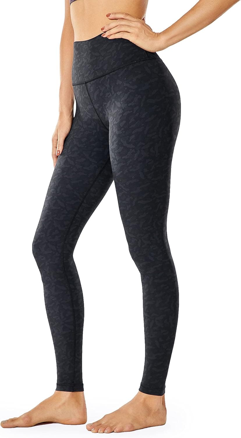 CAROVIA Women's Workout High Waisted Leggings Tummy Control Yoga Pants Buttery Soft Full Length