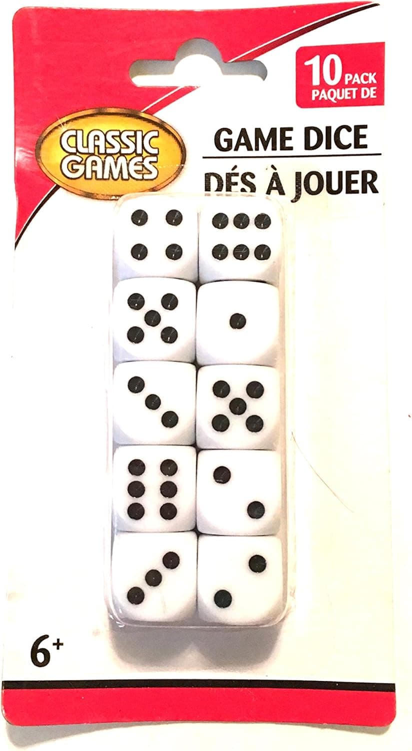 Classic Games Game Dice