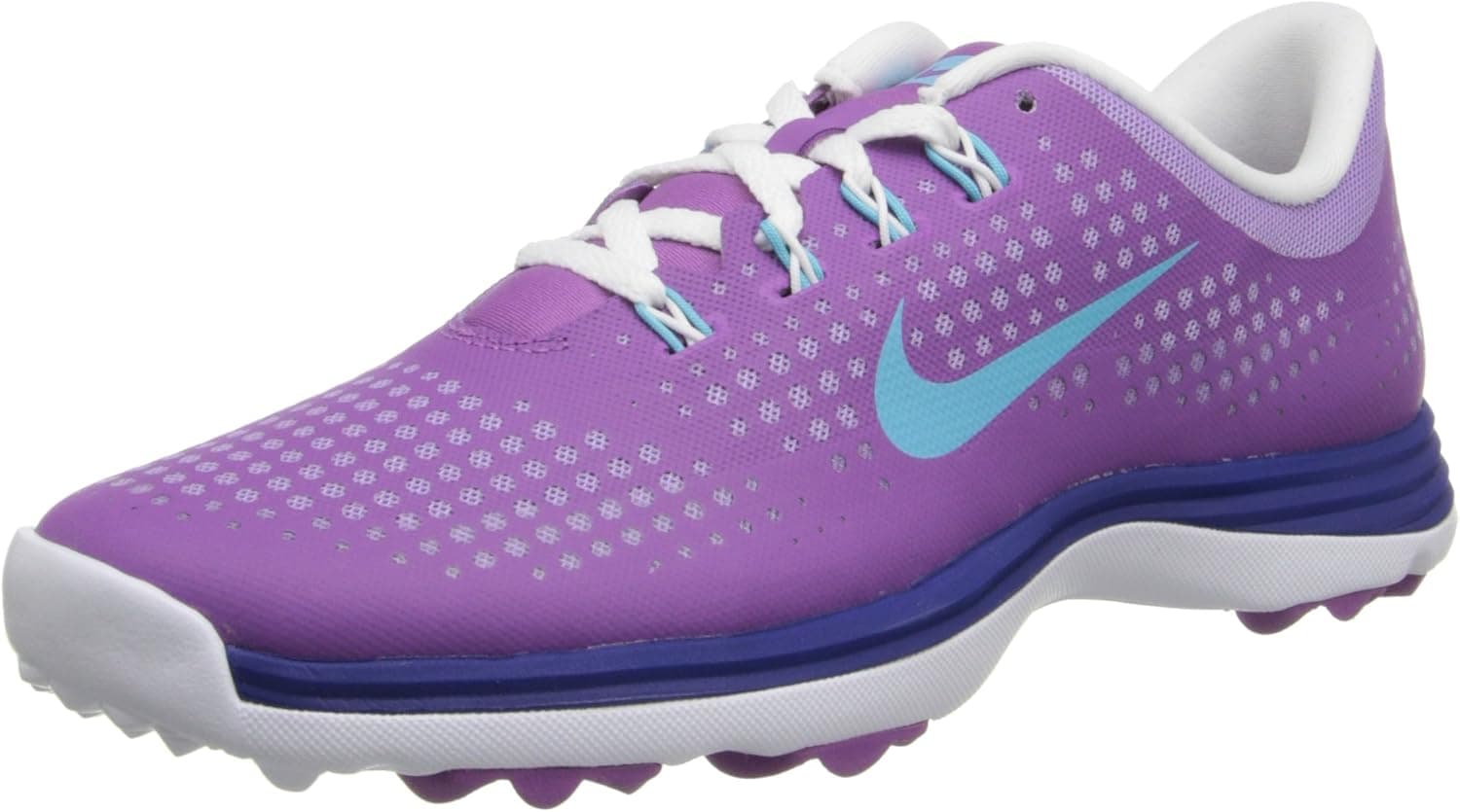 NIKE Golf Women's Lunar Empress Golf Shoe, Violet Shade/Polarized Blue/Deep Royal Blue, 8 B(M) US
