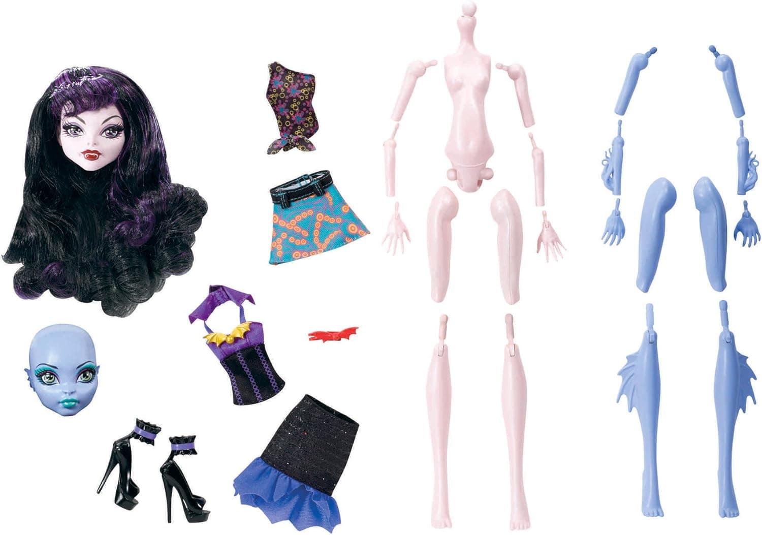 Monster High Create-A-Monster Vampire and Sea Monster Starter Set