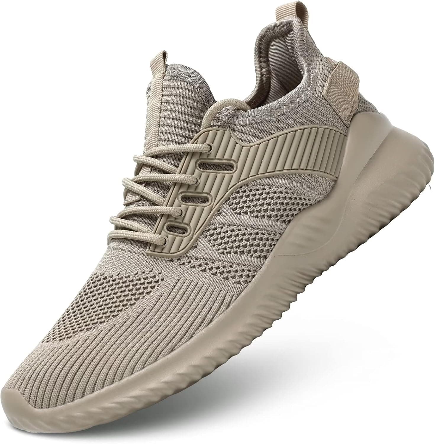 Chopben Men's Walking Shoes Lightweight Breathable Running Shoes Non Slip Athletic Fashion Sneakers Mesh Workout Casual Trainers